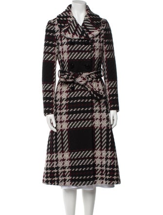 Kate Spade New York Wool Tweed Pattern Coat