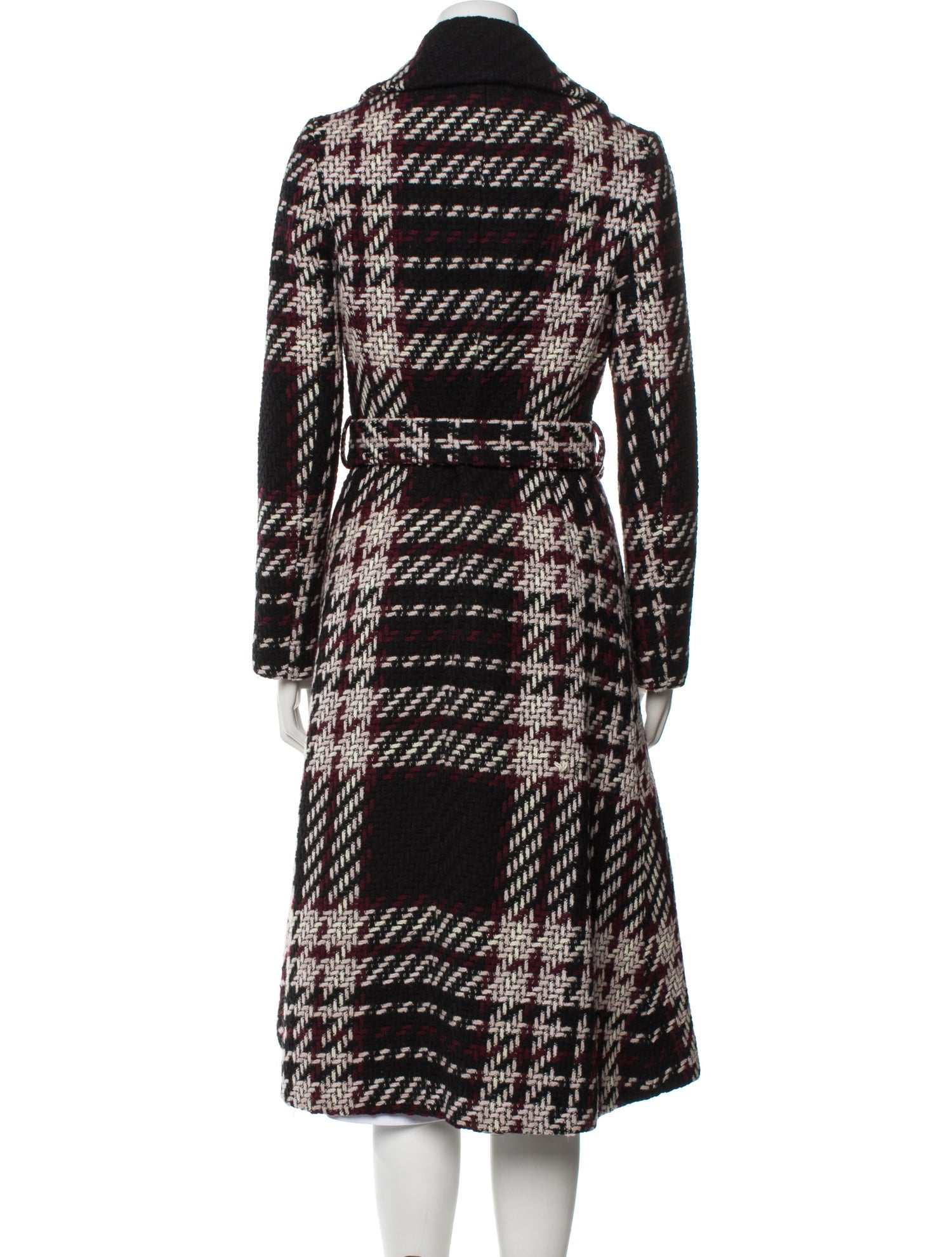 Kate Spade New York Wool Tweed Pattern Coat
