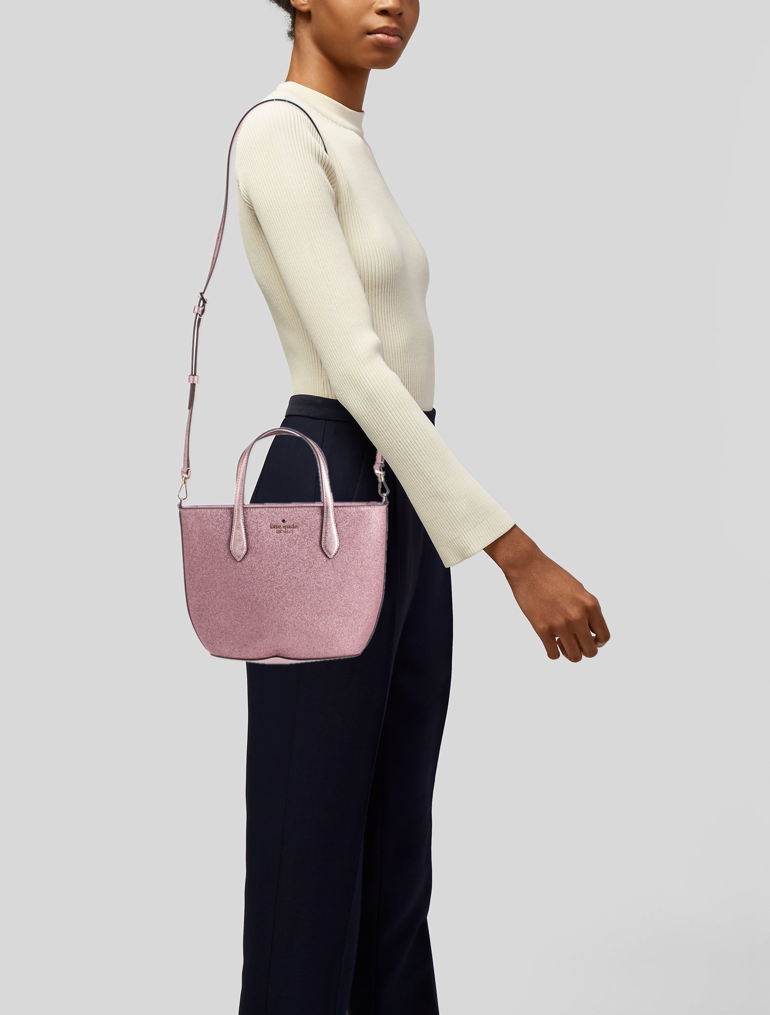 Kate Spade New York Glitter Top Handle Bag