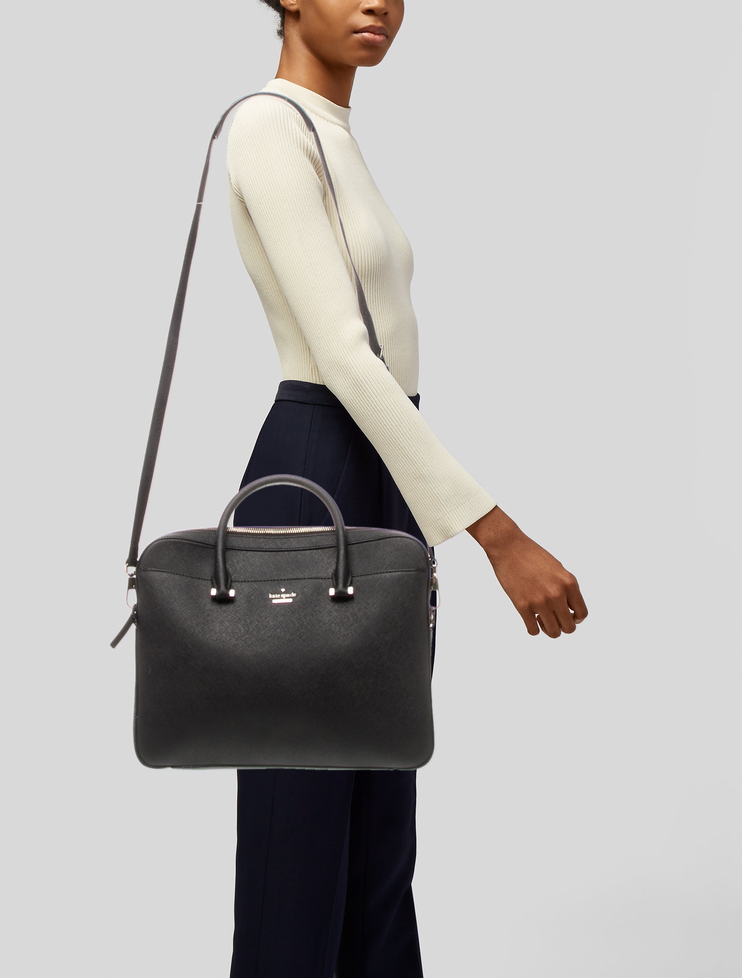 Kate Spade New York Leather Top Handle Bag