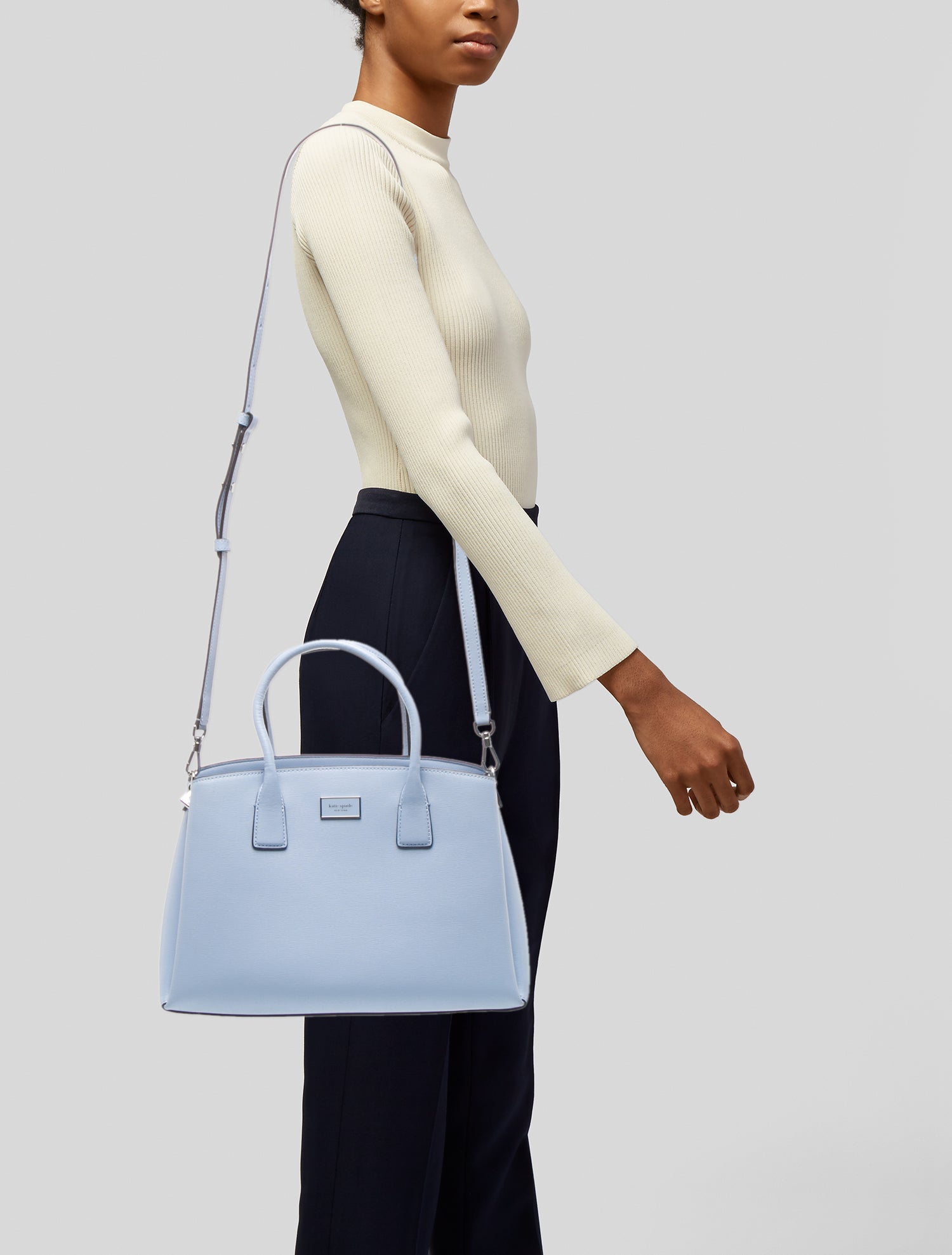 Kate Spade New York Saffiano Leather Top Handle Bag w/ Tags