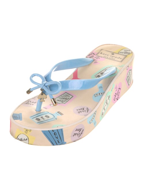 Kate Spade New York Rubber Printed Flip Flops