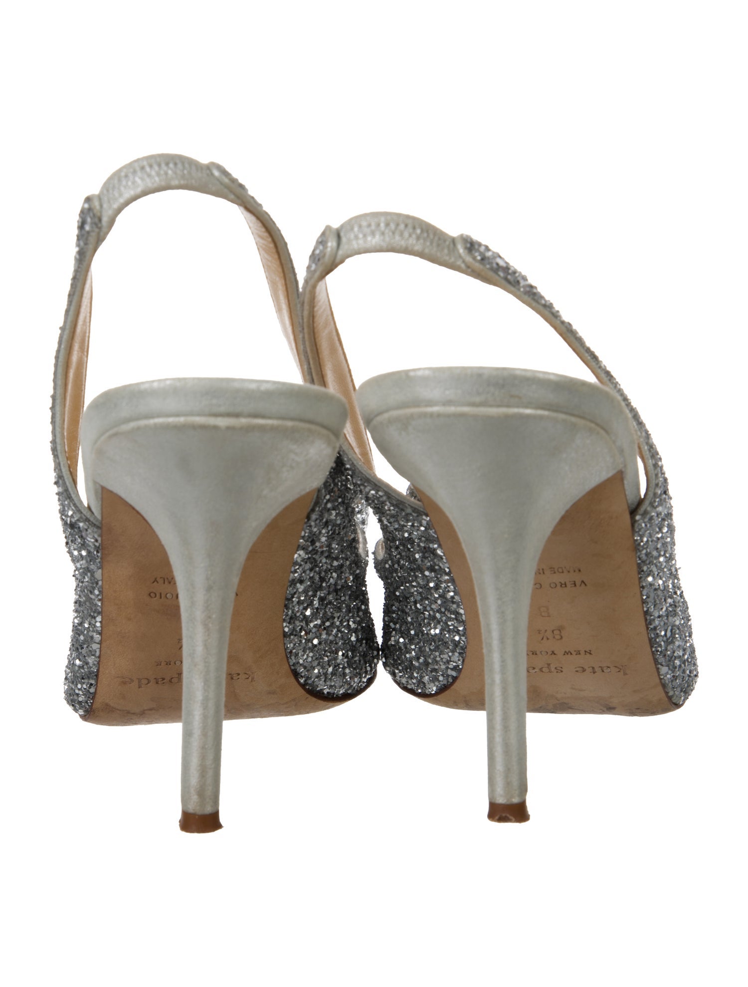 Kate Spade New York Glitter Glitter Accents Slingback Pumps