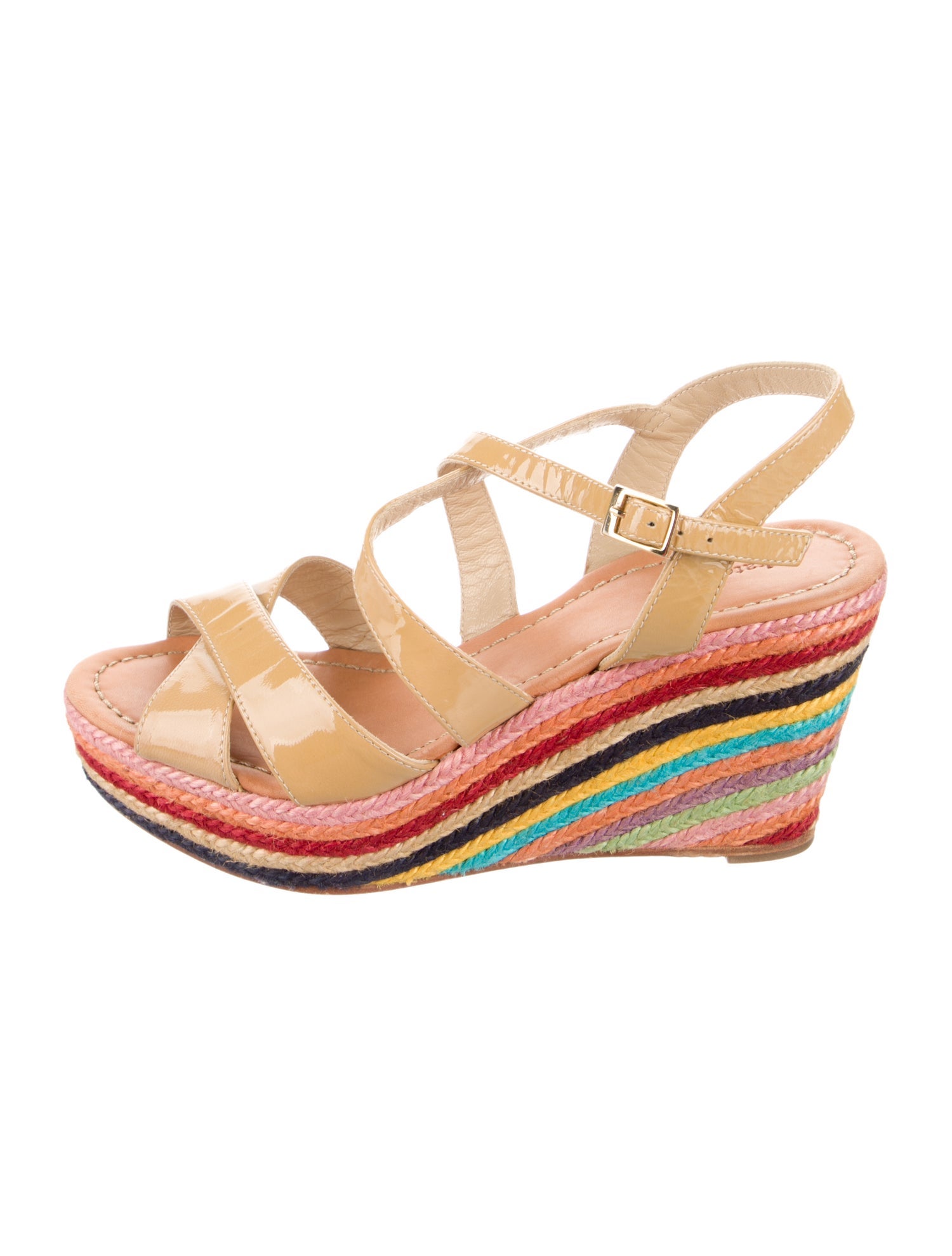 Kate Spade New York Patent Leather Espadrilles