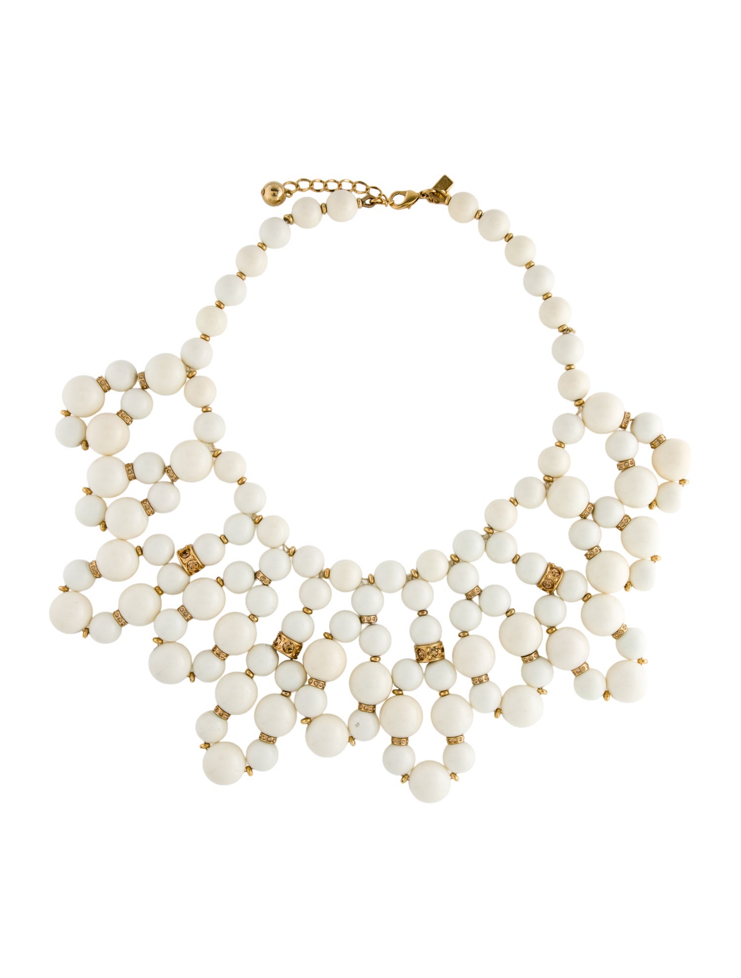 Kate Spade New York Bead & Crystal Collar Necklace