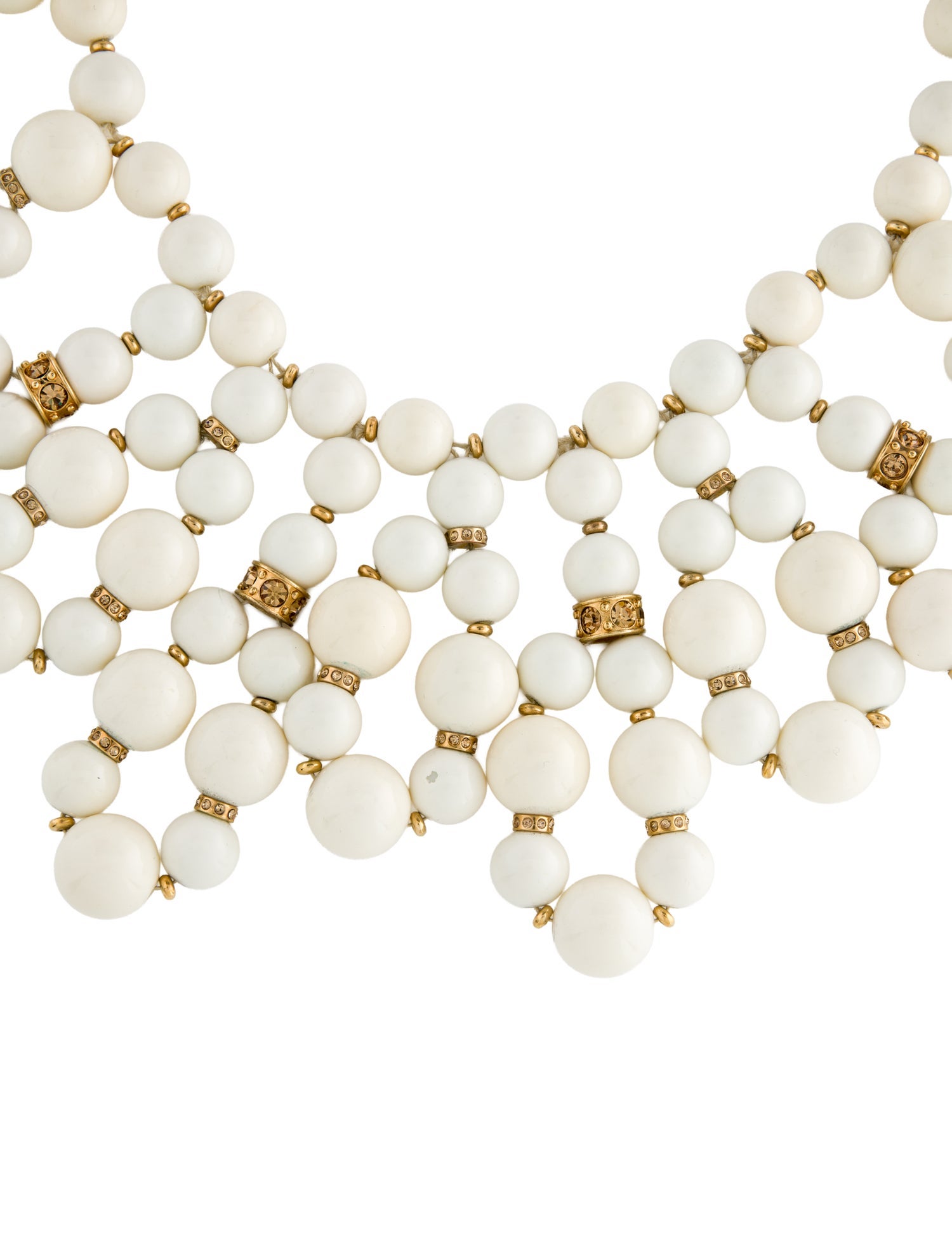 Kate Spade New York Bead & Crystal Collar Necklace