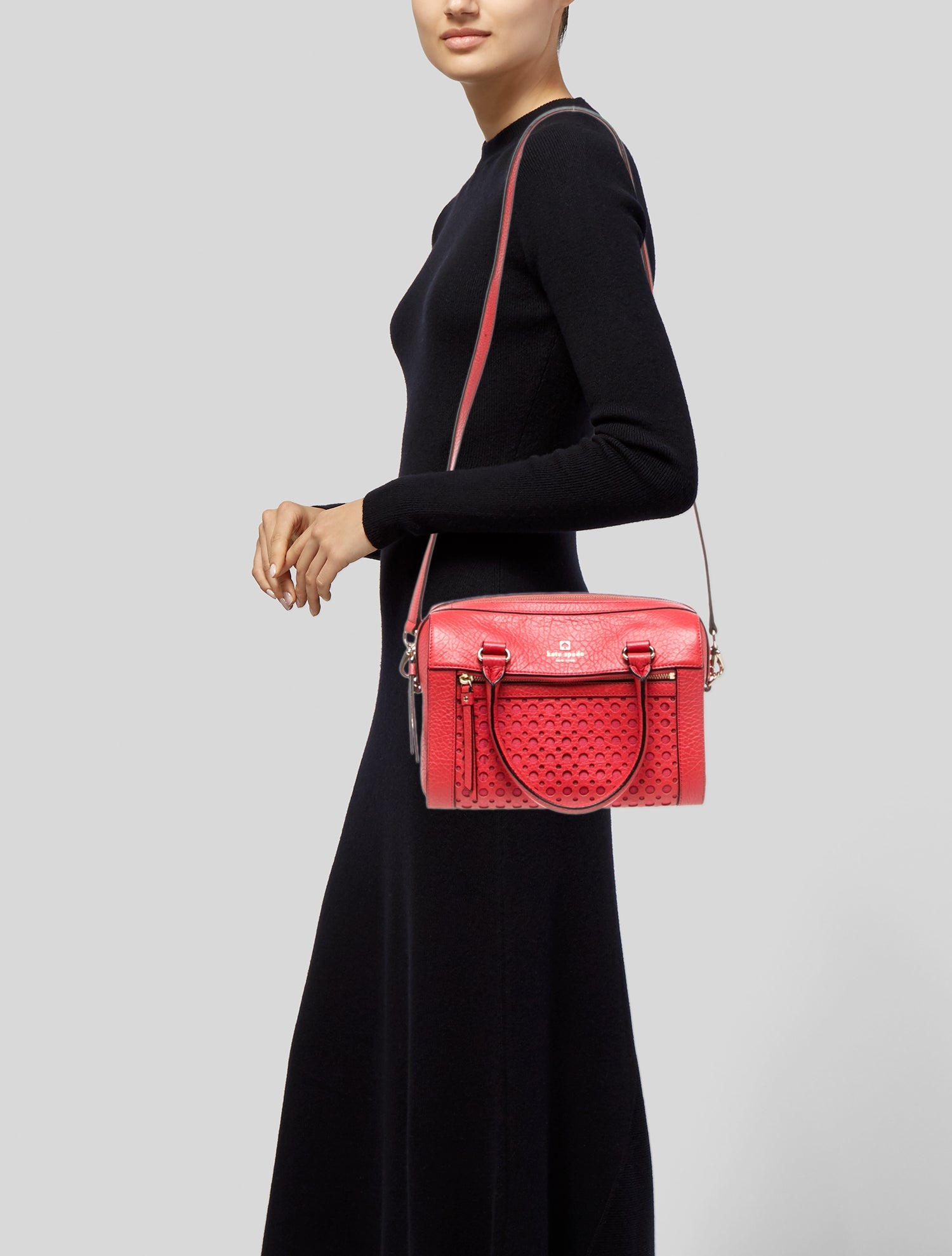 Kate Spade New York Leather Top Handle Bag