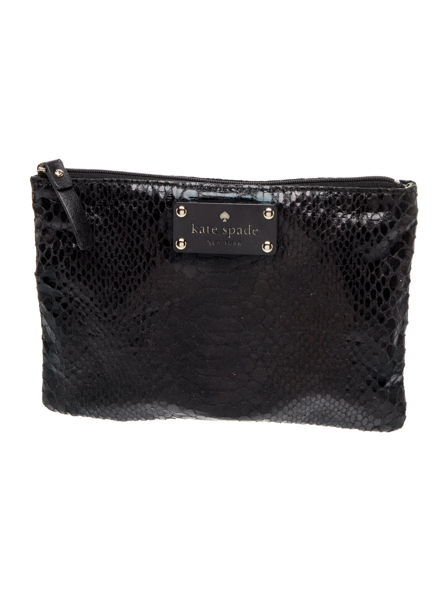 Kate Spade New York Embossed Leather Clutch