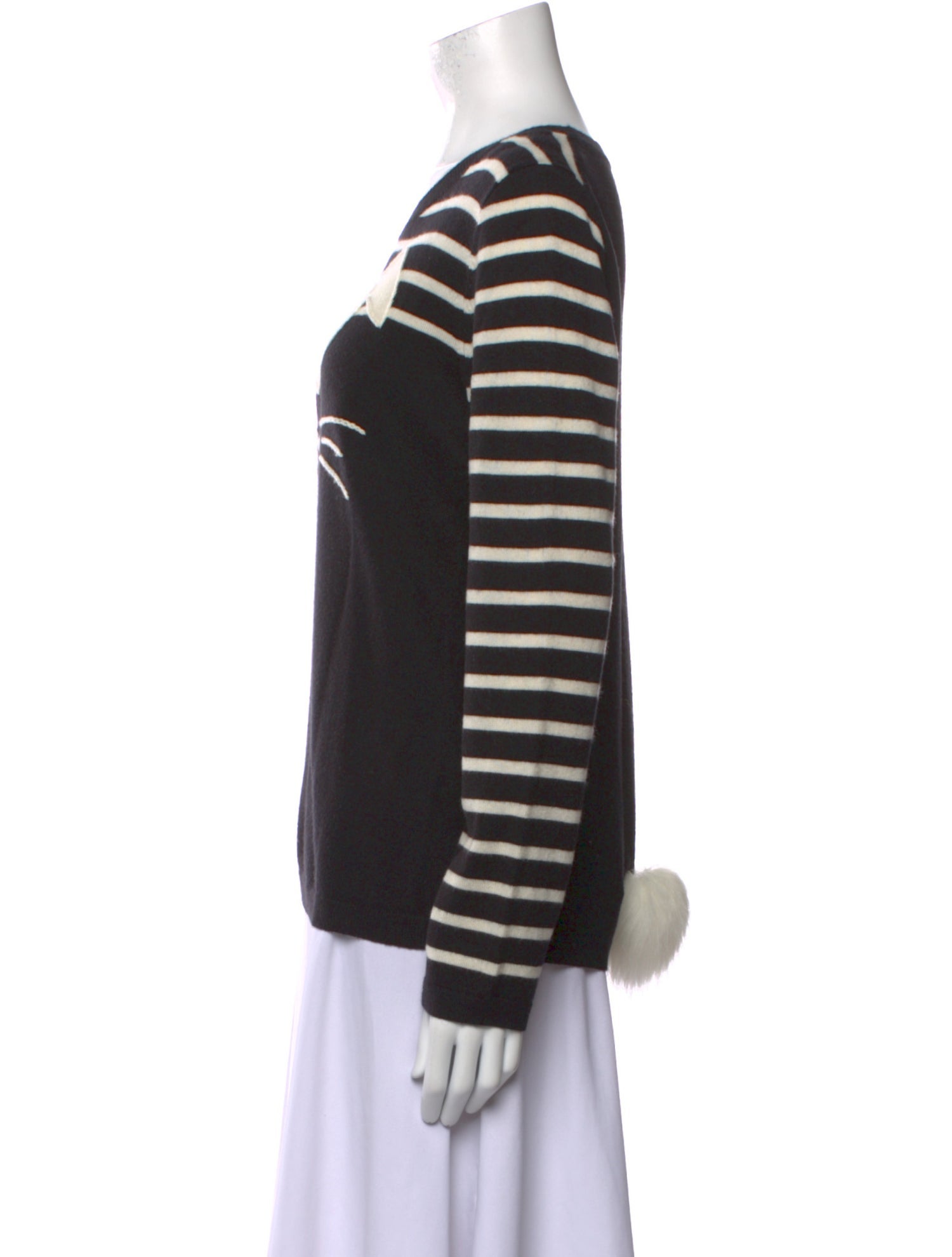 Kate Spade New York Striped Scoop Neck Sweater