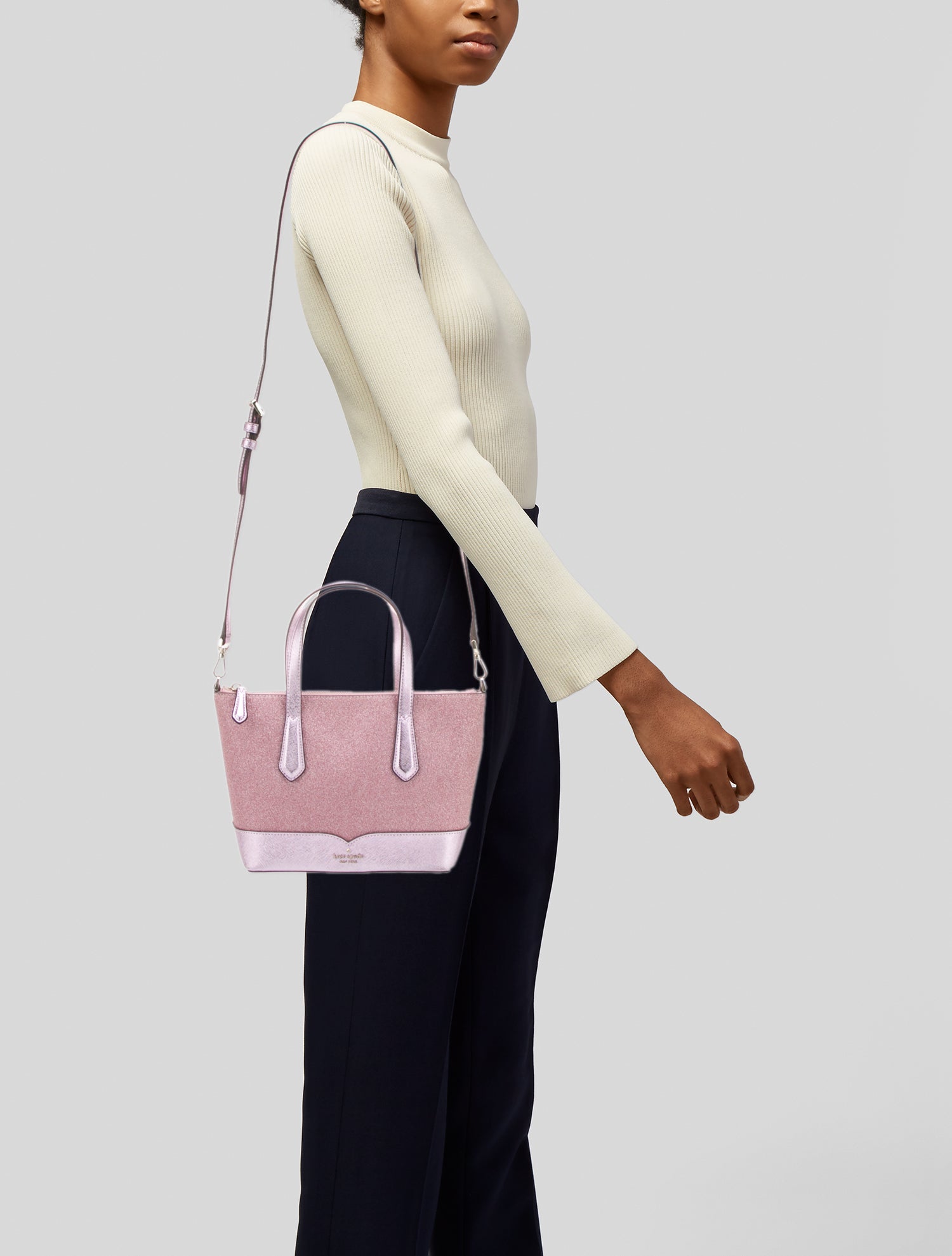 Kate Spade New York Glitter Top Handle Bag w/ Tags
