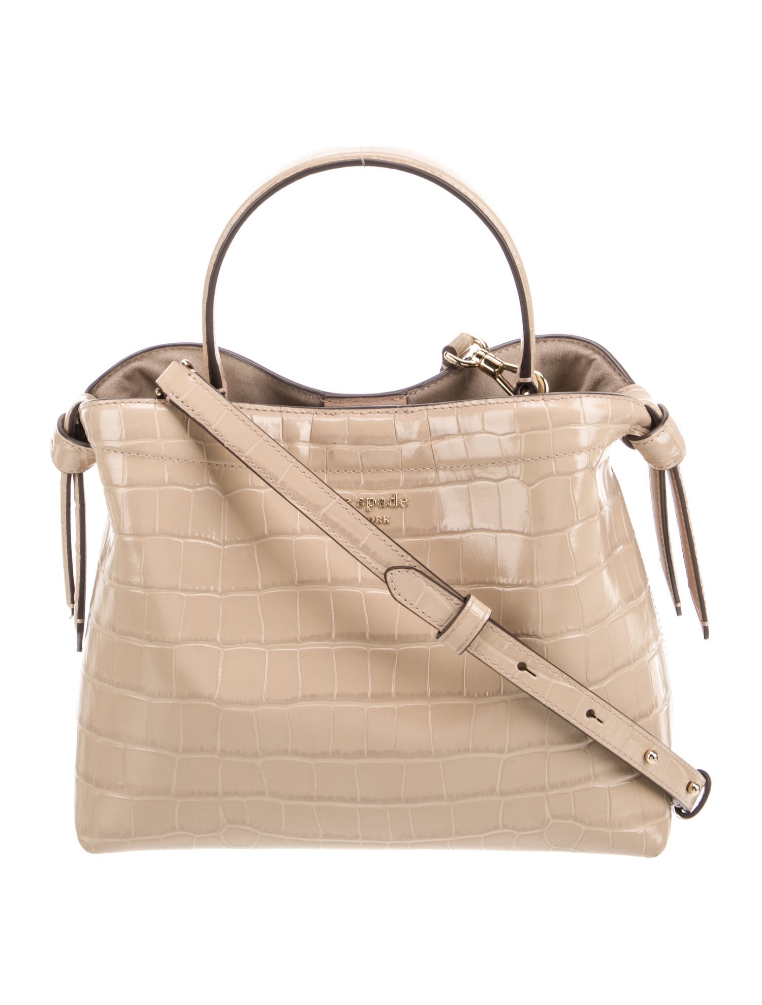 Kate Spade New York Embossed Leather Shoulder Bag