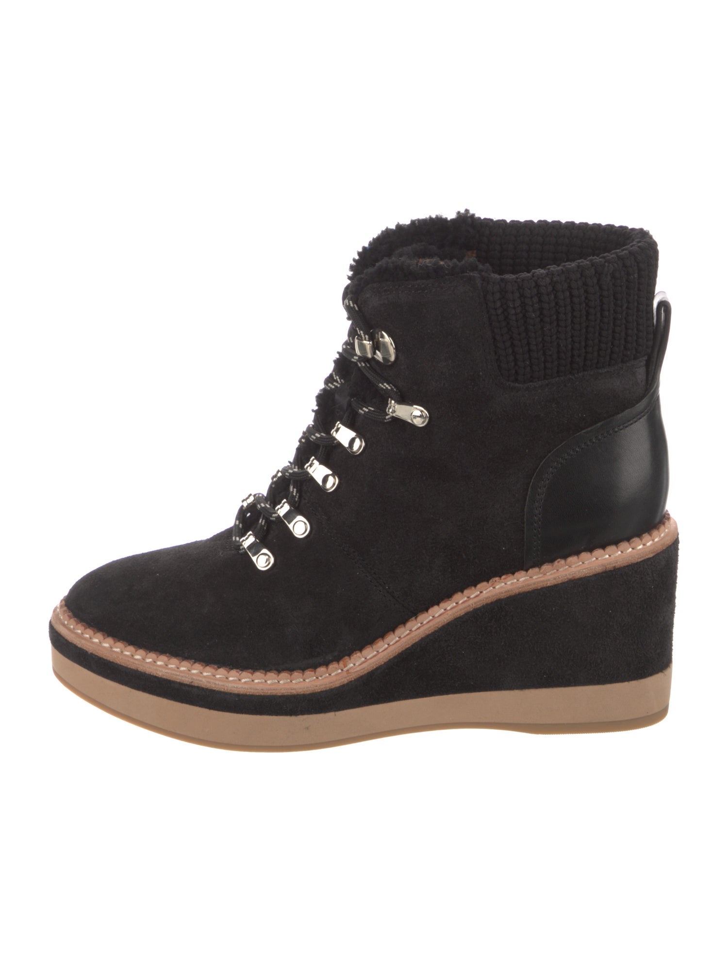 Kate Spade New York Suede Lace-Up Boots
