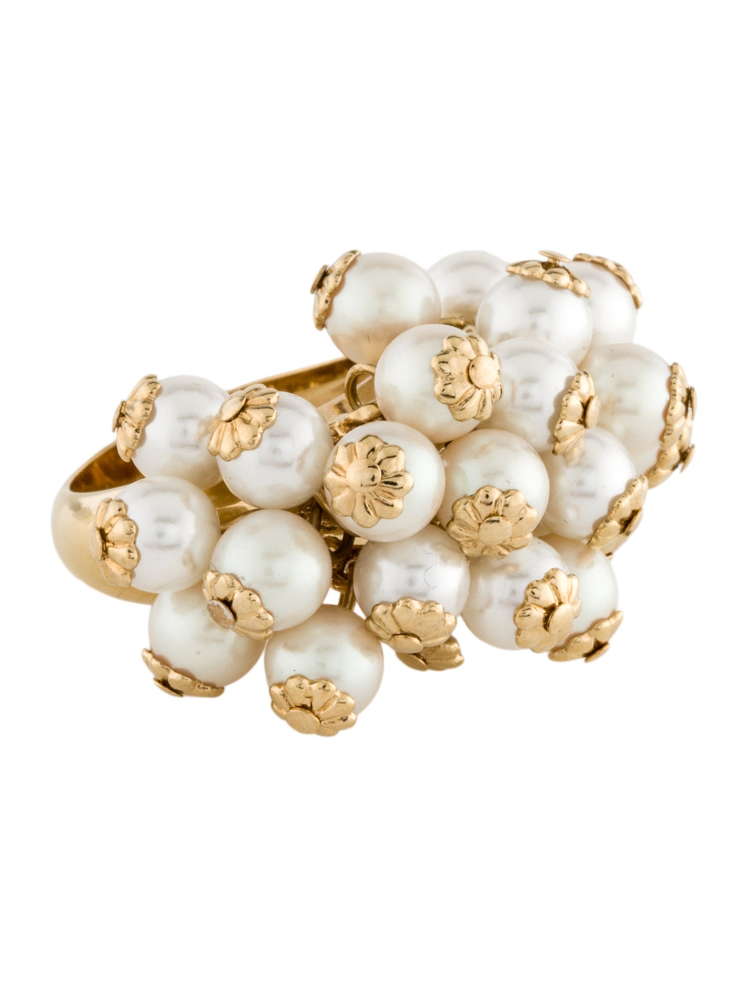 Kate Spade New York Faux Pearl Cocktail Ring