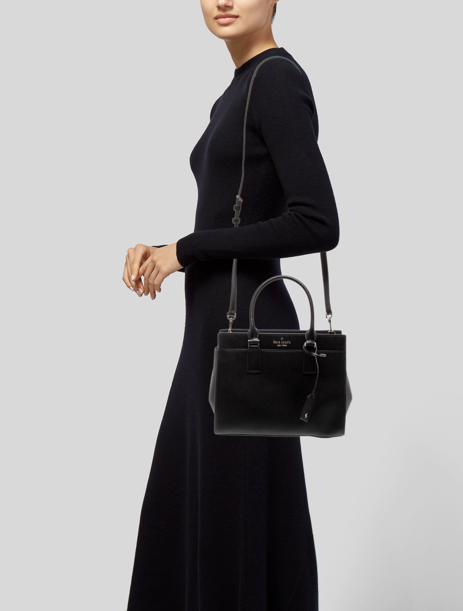 Kate Spade New York Saffiano Leather Top Handle Bag w/ Tags