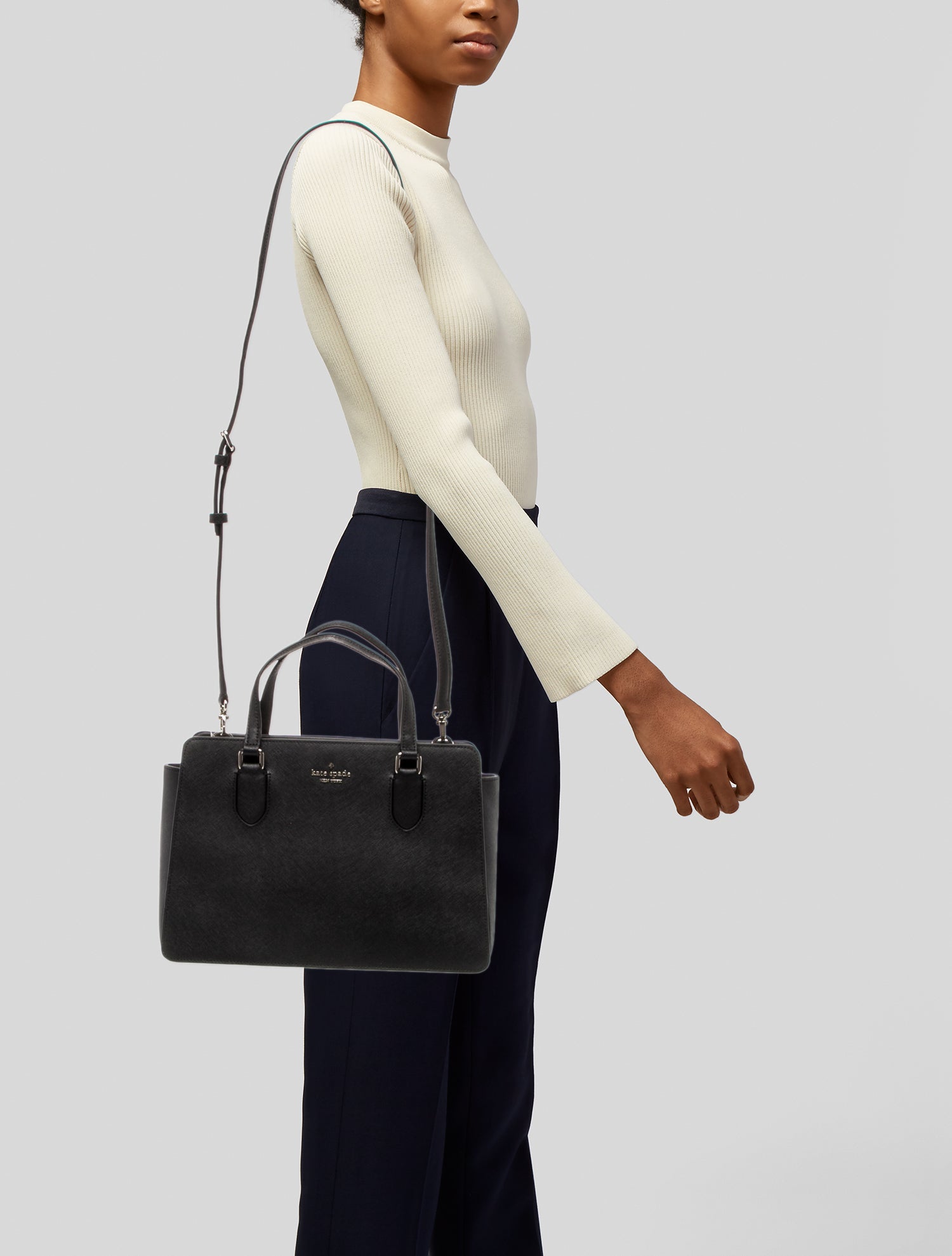 Kate Spade New York Saffiano Leather Top Handle Bag w/ Tags
