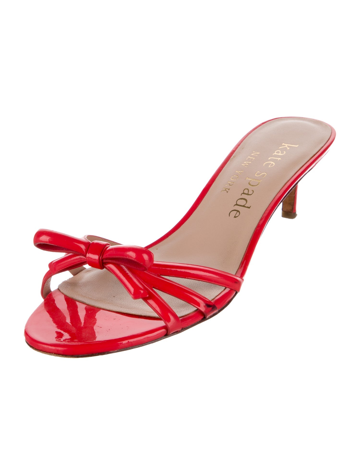 Kate Spade New York Patent Leather Slides