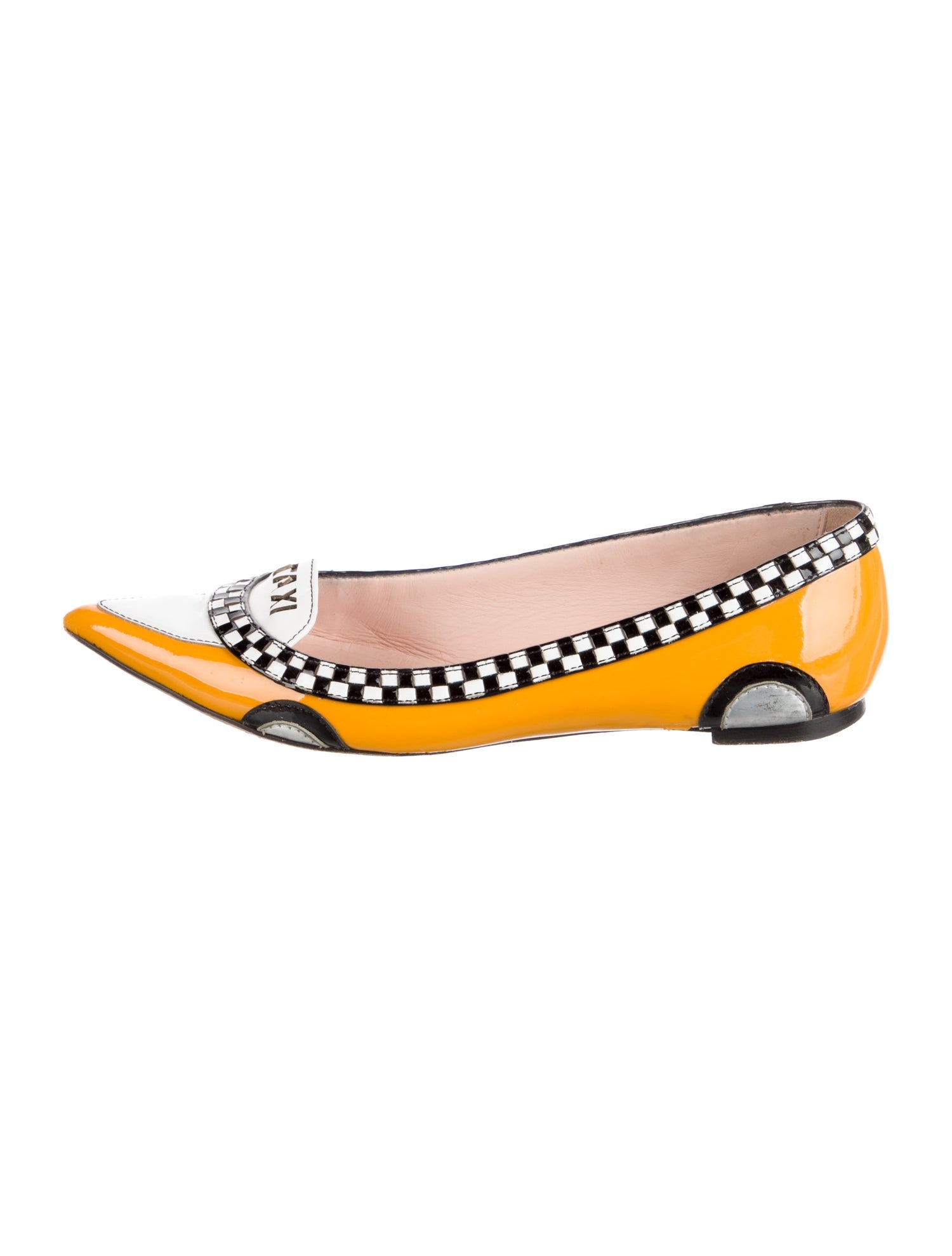 Kate Spade New York Patent Leather Printed Flats