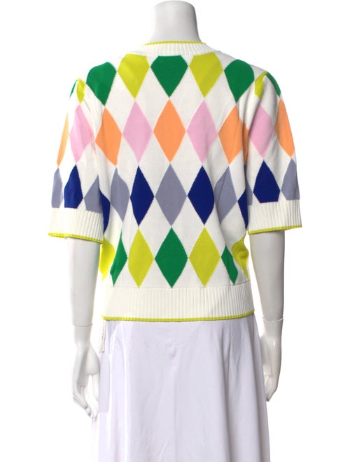 Kate Spade New York Printed V-Neck Sweater