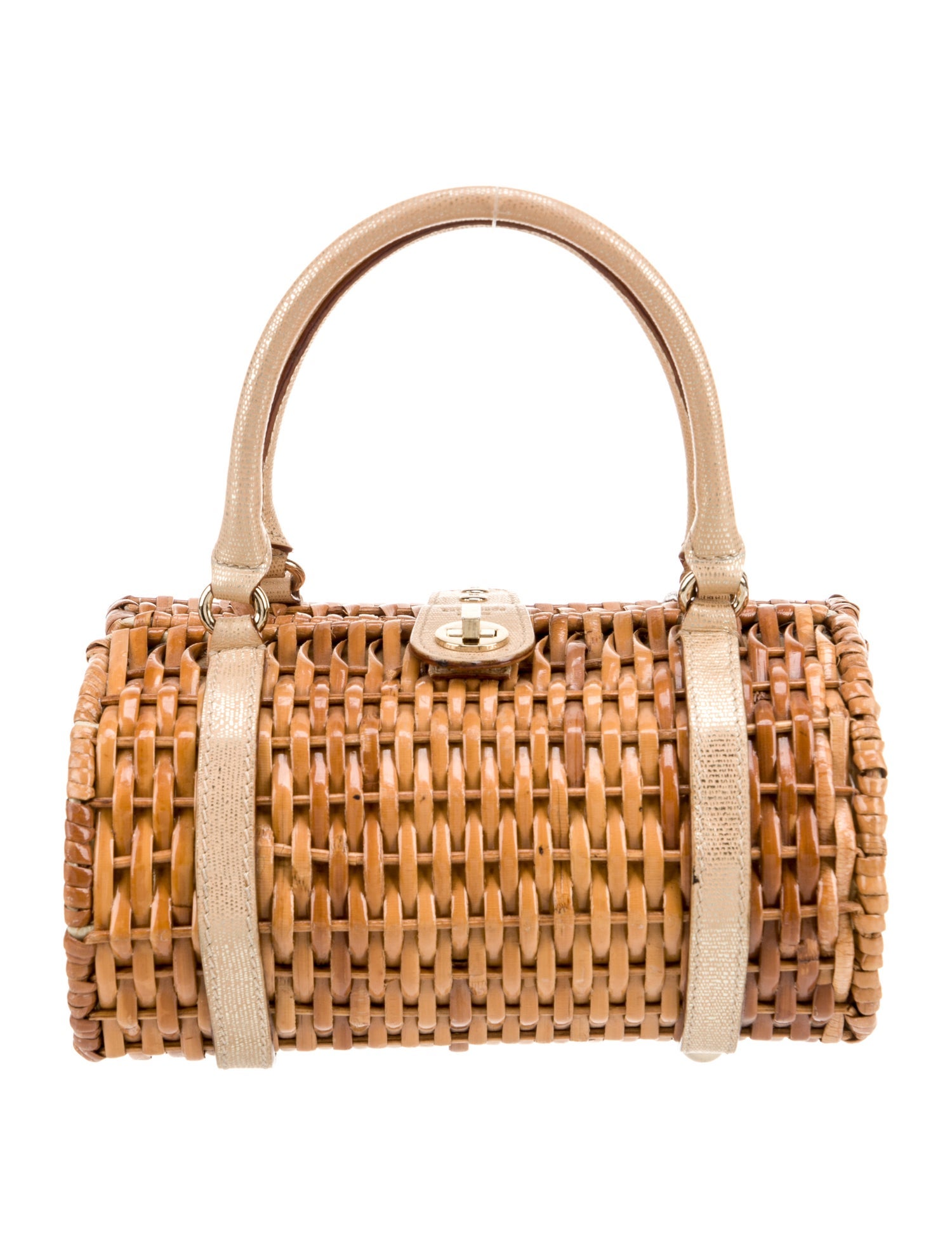 Kate Spade New York Rattan Top Handle Bag