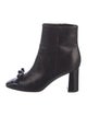 Kate Spade New York Leather Bow Accents Boots