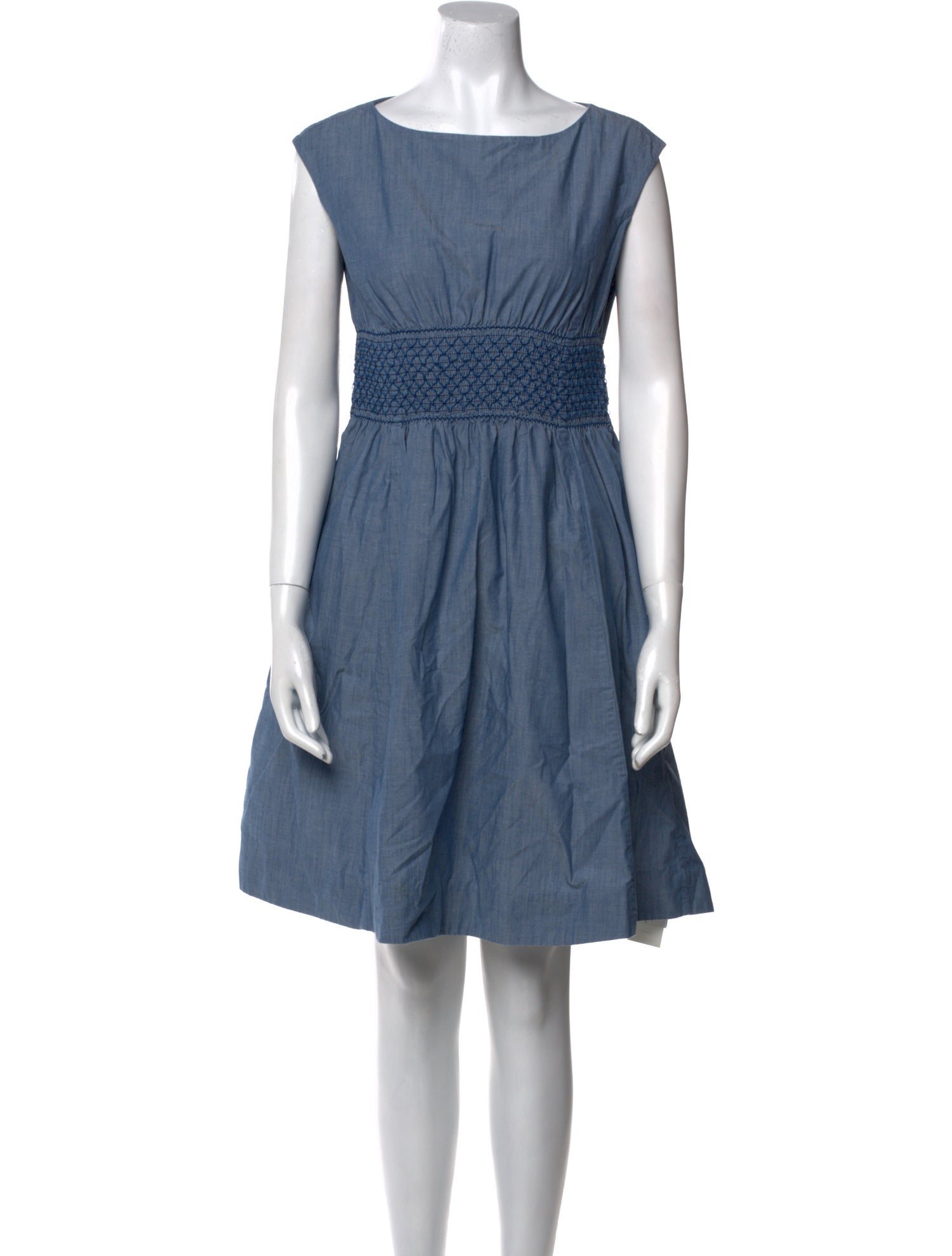 Kate Spade New York Bateau Neckline Mini Dress