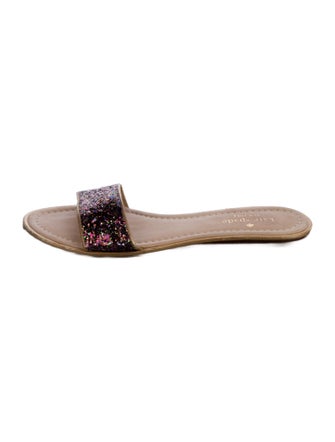 Kate Spade New York Glitter Slides