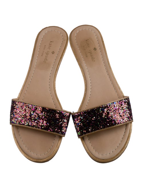 Kate Spade New York Glitter Slides
