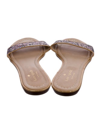 Kate Spade New York Glitter Slides