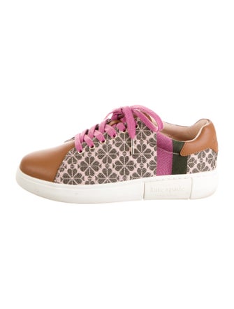 Kate Spade New York Canvas Animal Print Sneakers