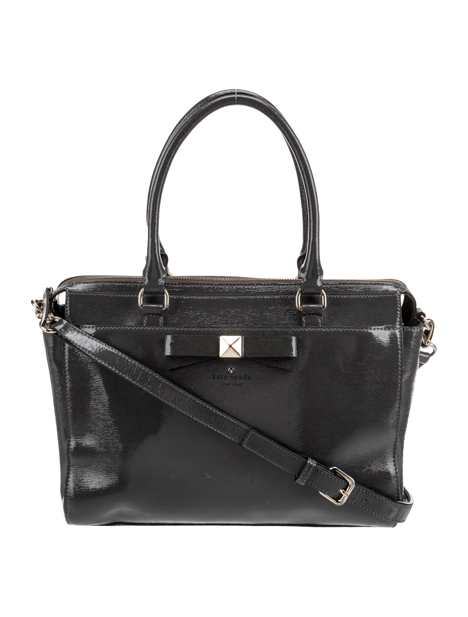 Kate Spade New York Patent Leather Top Handle Bag