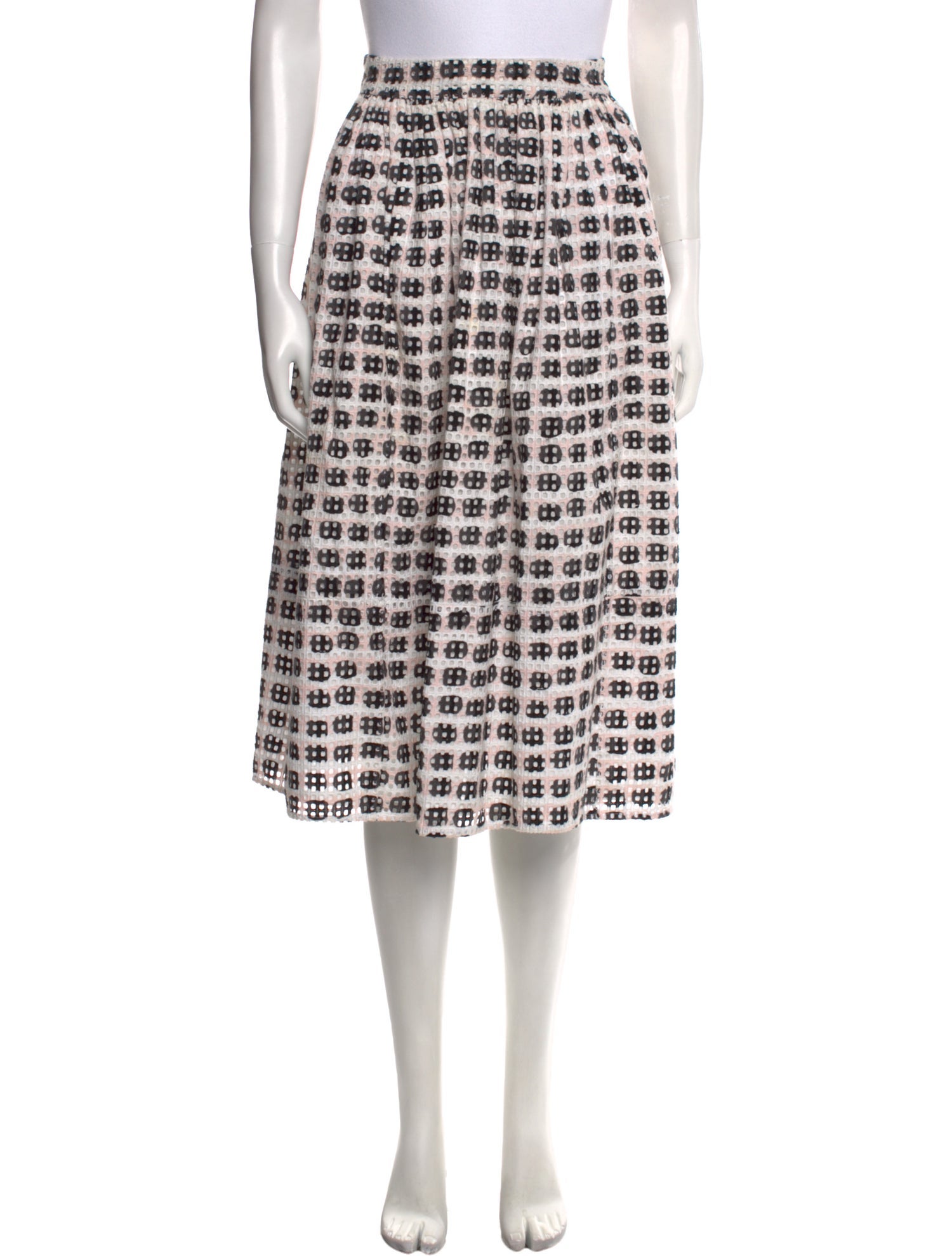 Kate Spade New York Eyelet Trim Skirt