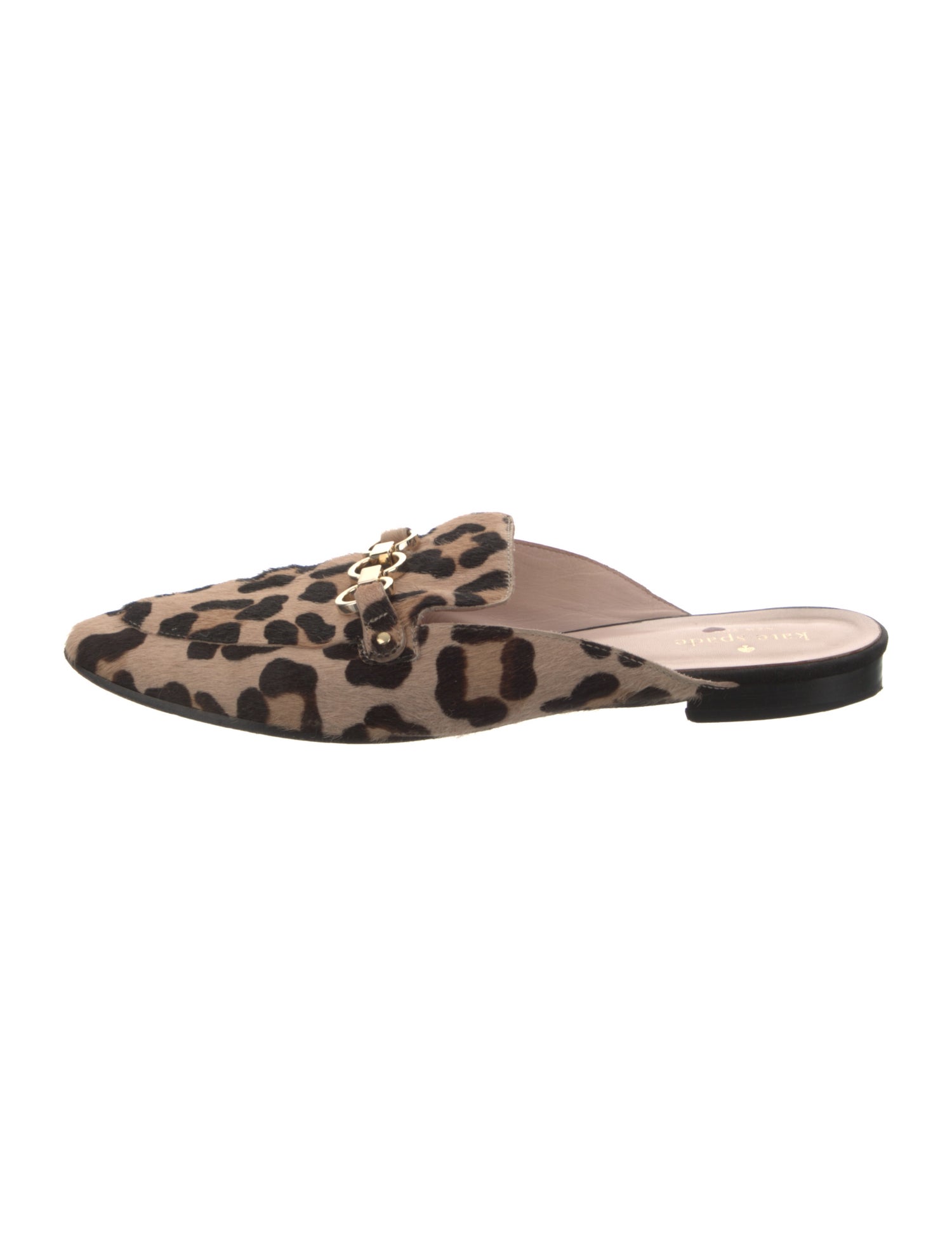 Kate Spade New York Ponyhair Animal Print Mules