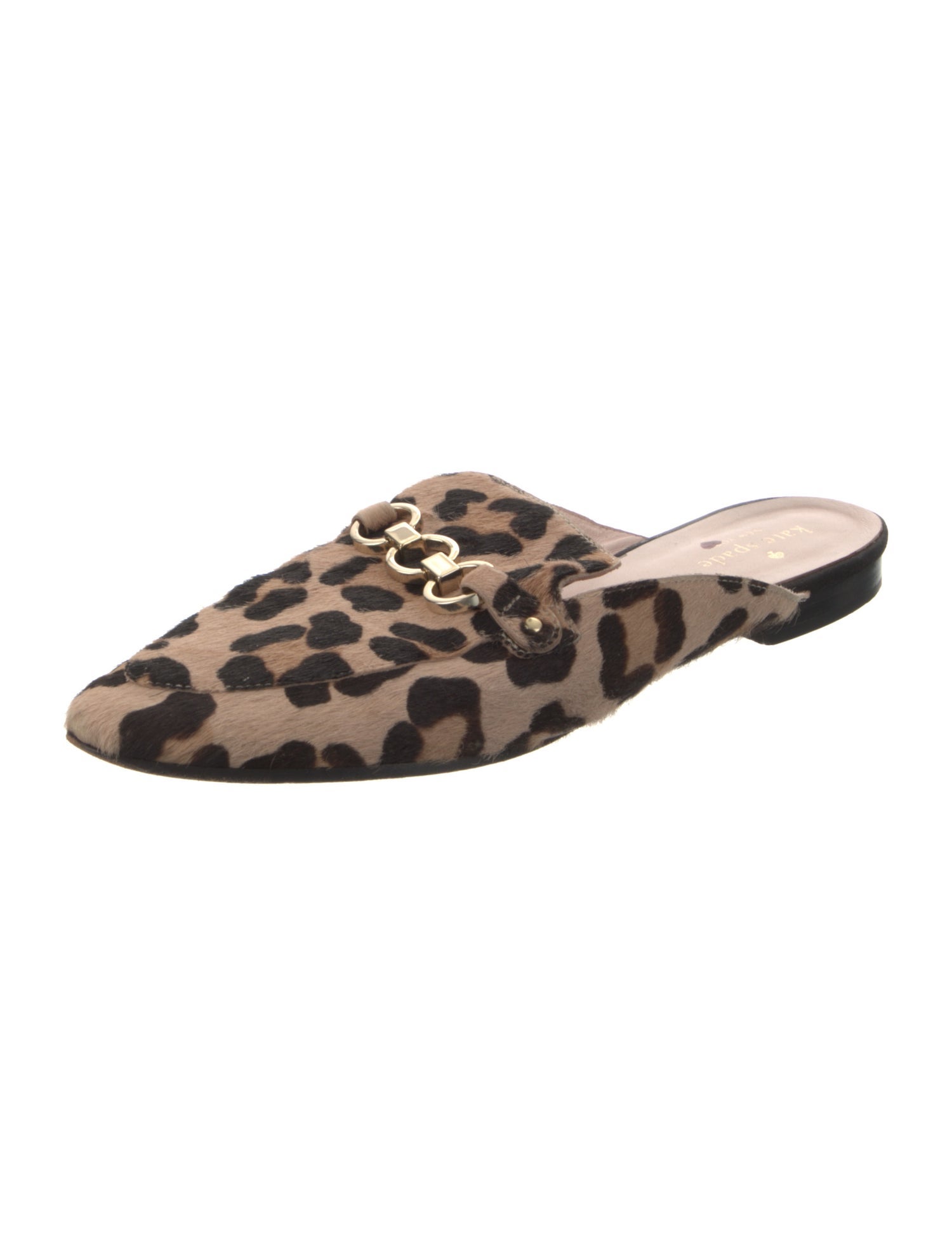 Kate Spade New York Ponyhair Animal Print Mules