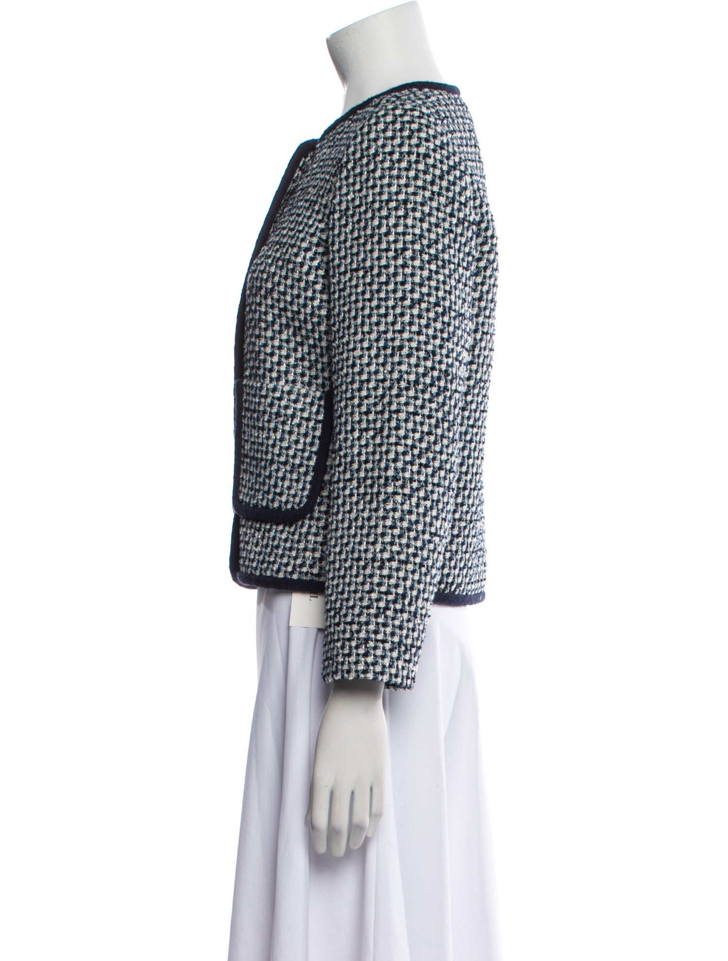 Kate Spade New York Tweed Pattern Evening Jacket