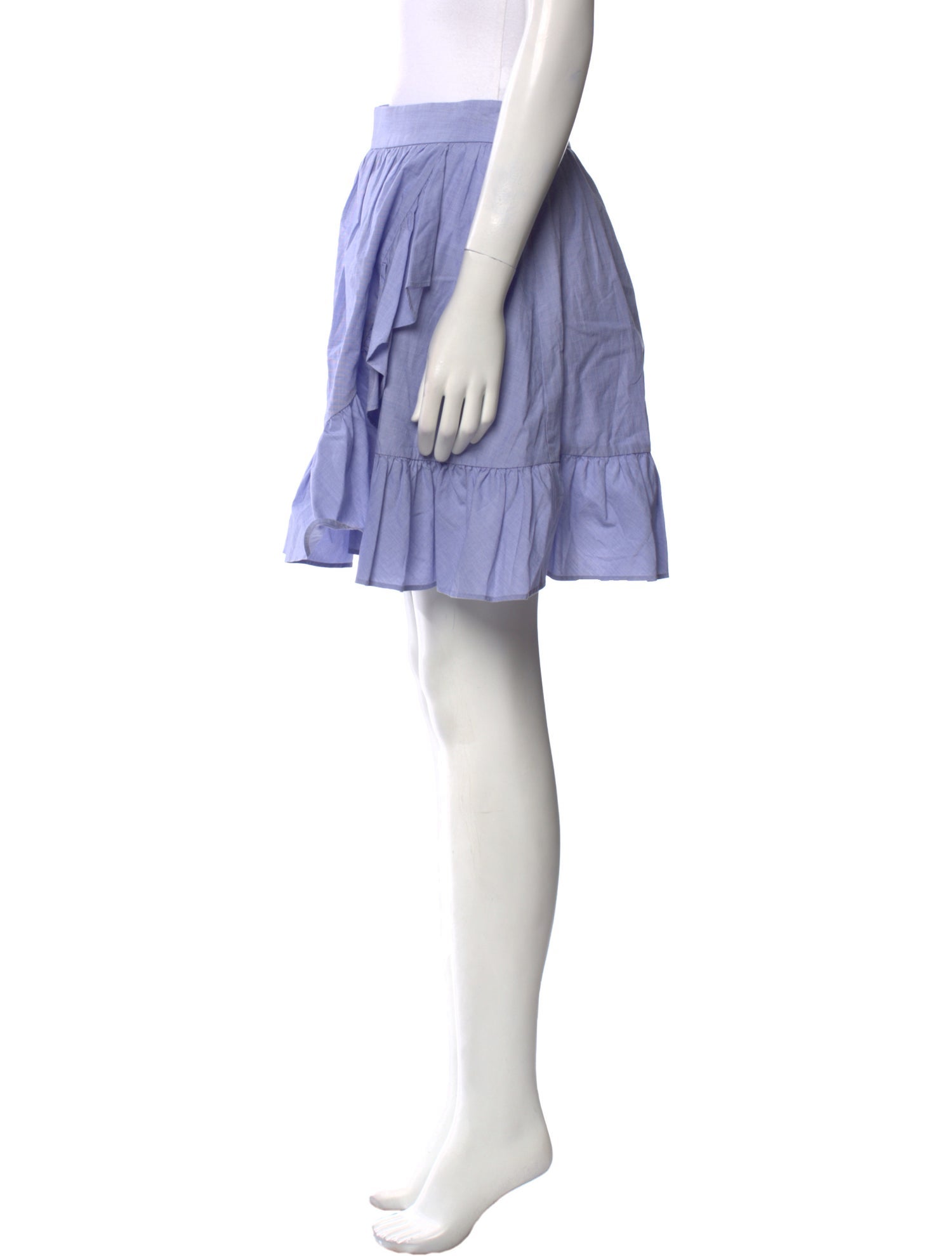 Kate Spade New York Ruffle Embellishment Knee-Length Skirt