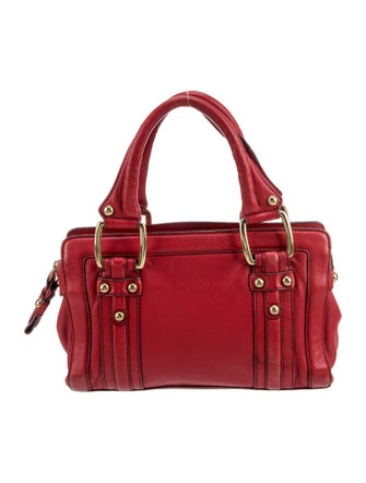 Banana Republic Leather Top Handle Bag