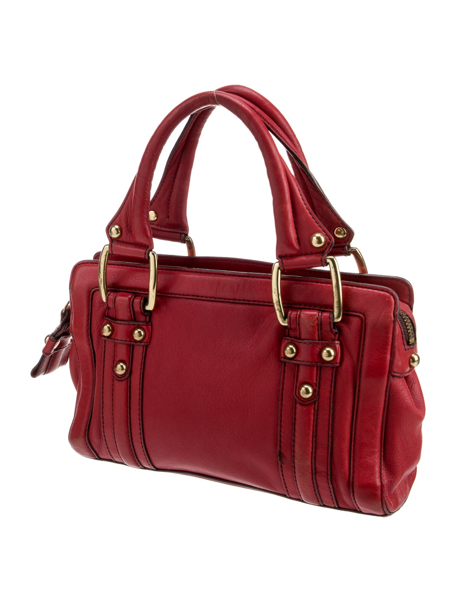 Banana Republic Leather Top Handle Bag