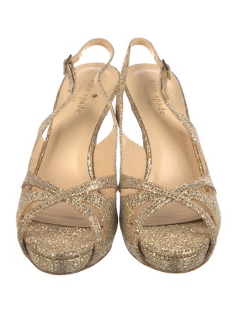 Kate Spade New York Glitter Slingback Sandals