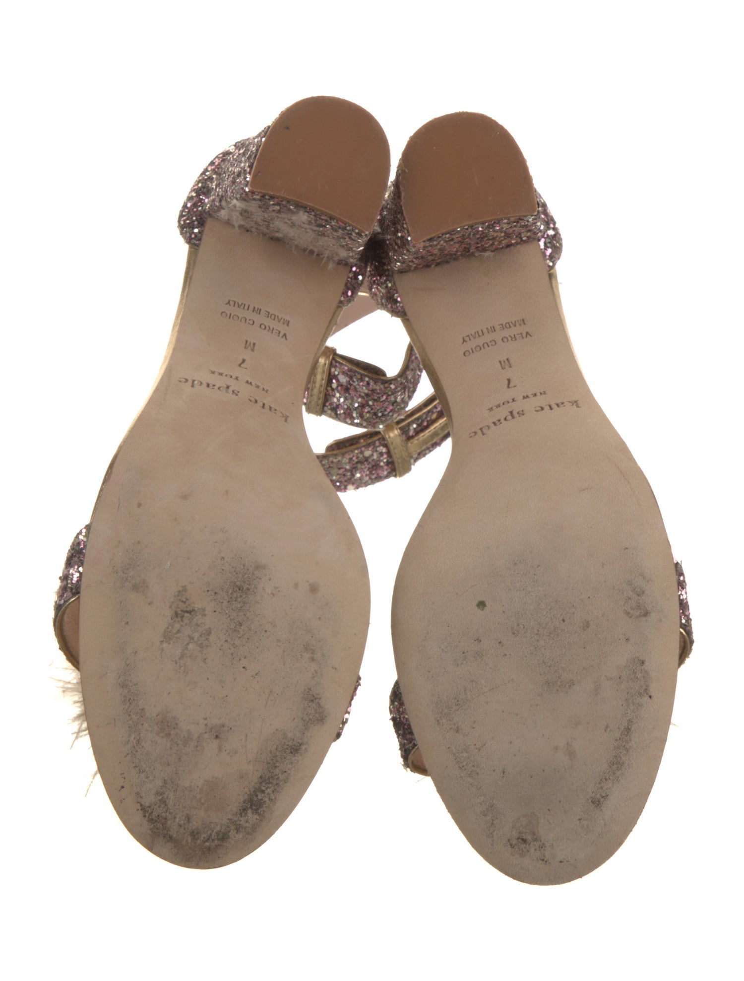Kate Spade New York Glitter Glitter Accents Sandals