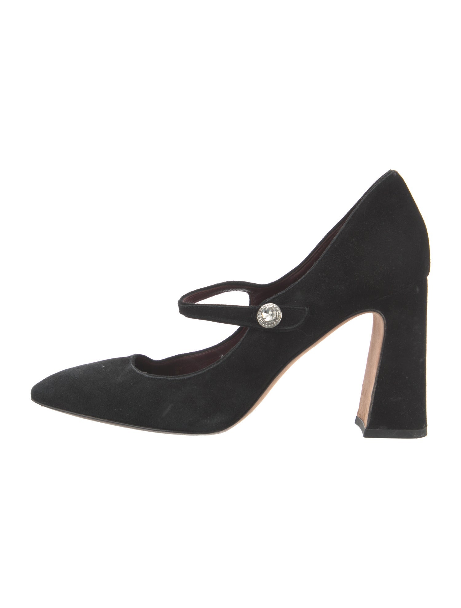 Kate Spade New York Suede Crystal Embellishments Pumps