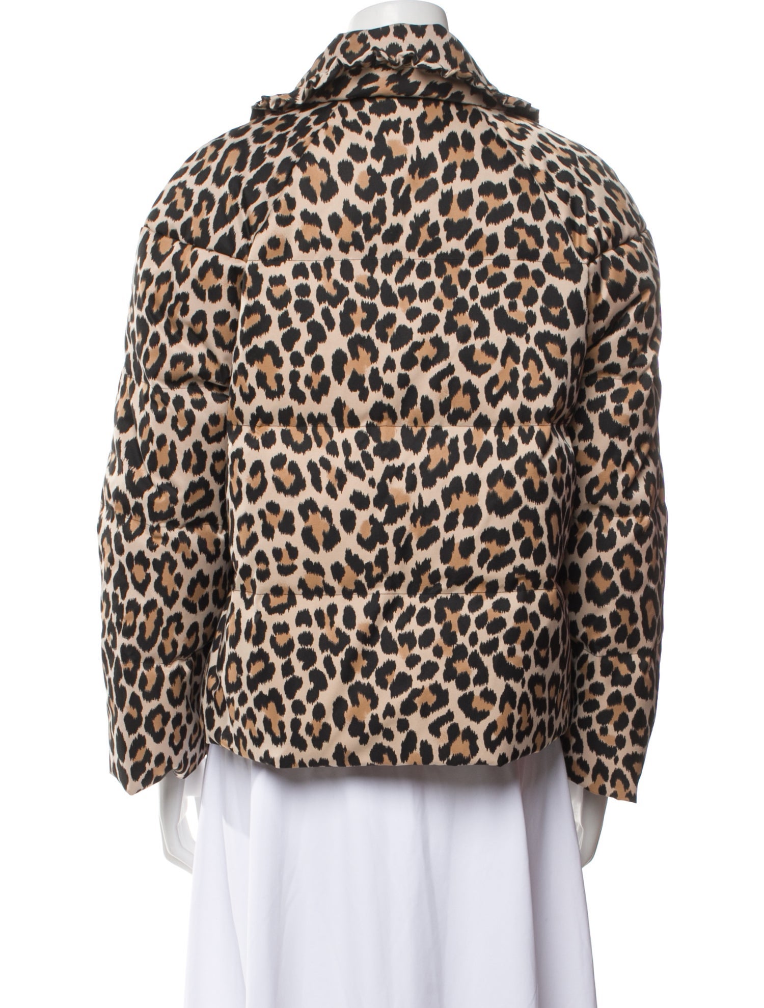 Kate Spade New York Animal Print Down Coat