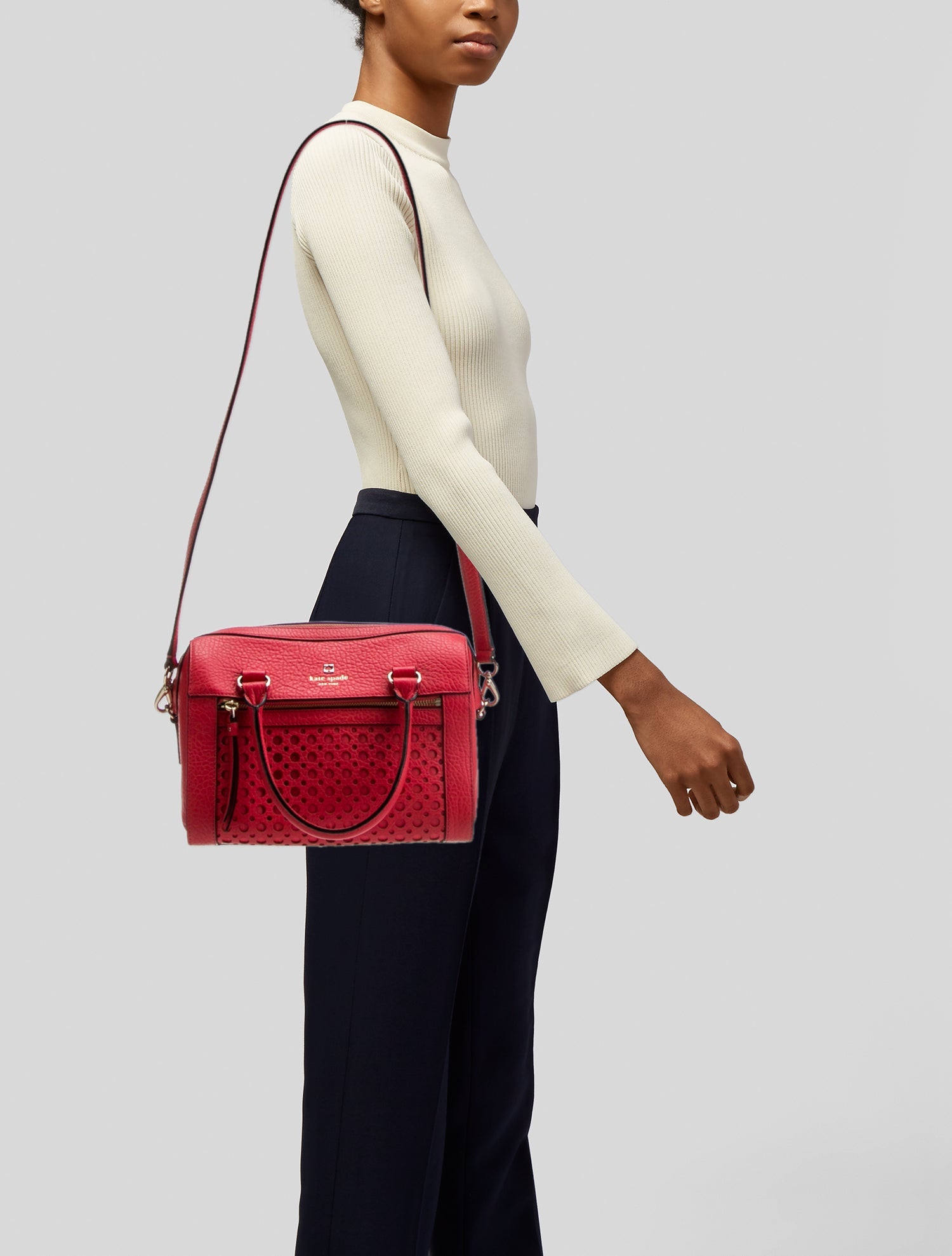 Kate Spade New York Leather Top Handle Bag