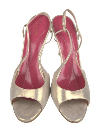 Kate Spade New York Leather Slingback Sandals