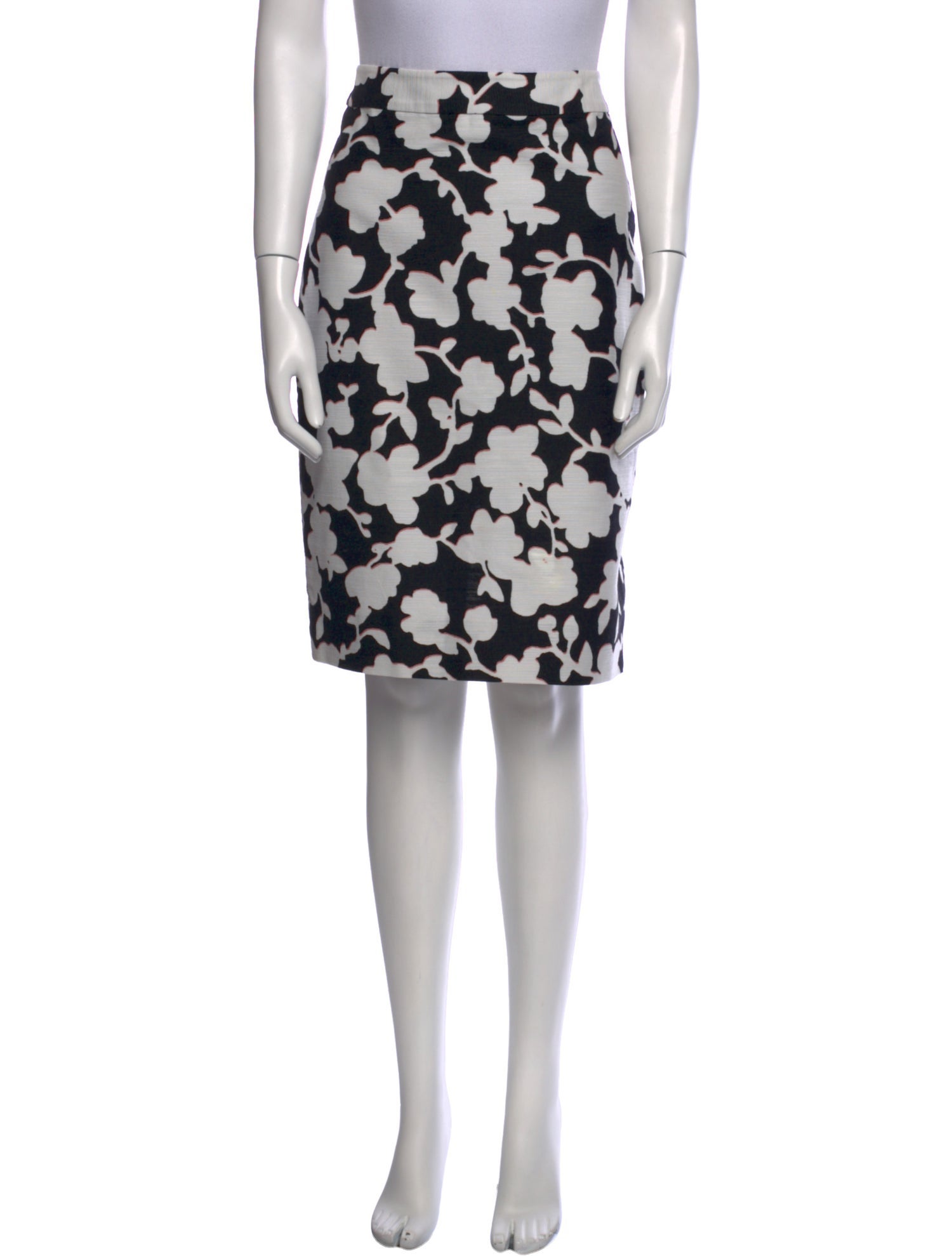 Kate Spade New York Floral Print Knee-Length Skirt