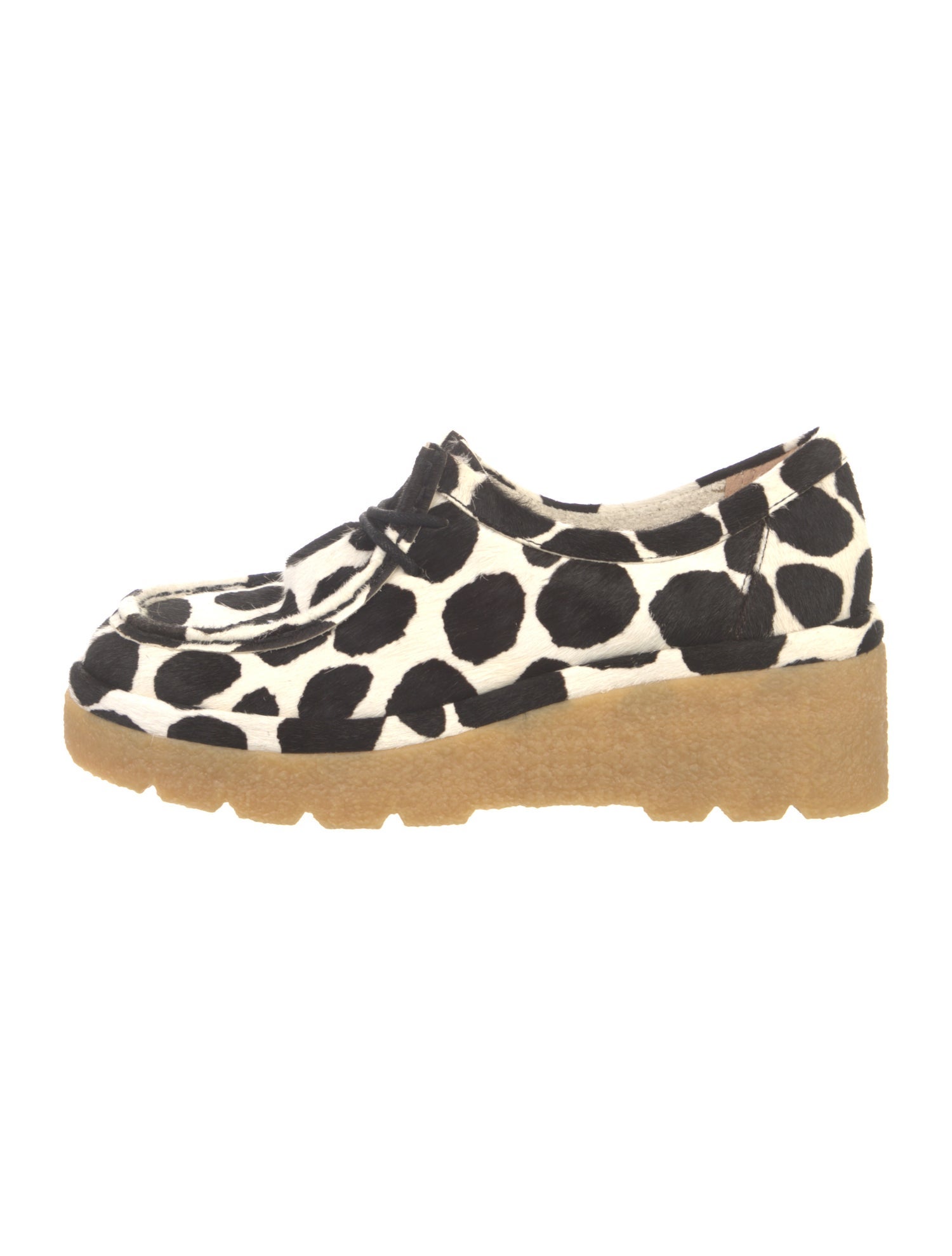 Kate Spade New York Calf Hair Animal Print Oxfords