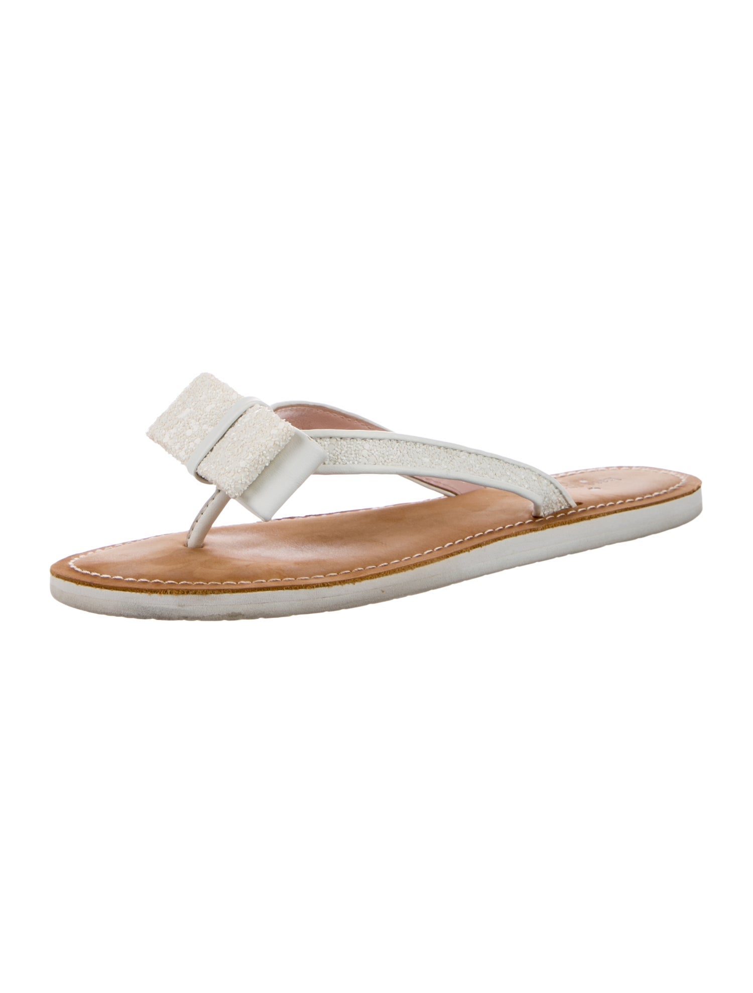 Kate Spade New York Leather Flip Flops