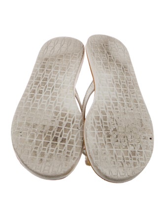 Kate Spade New York Leather Flip Flops