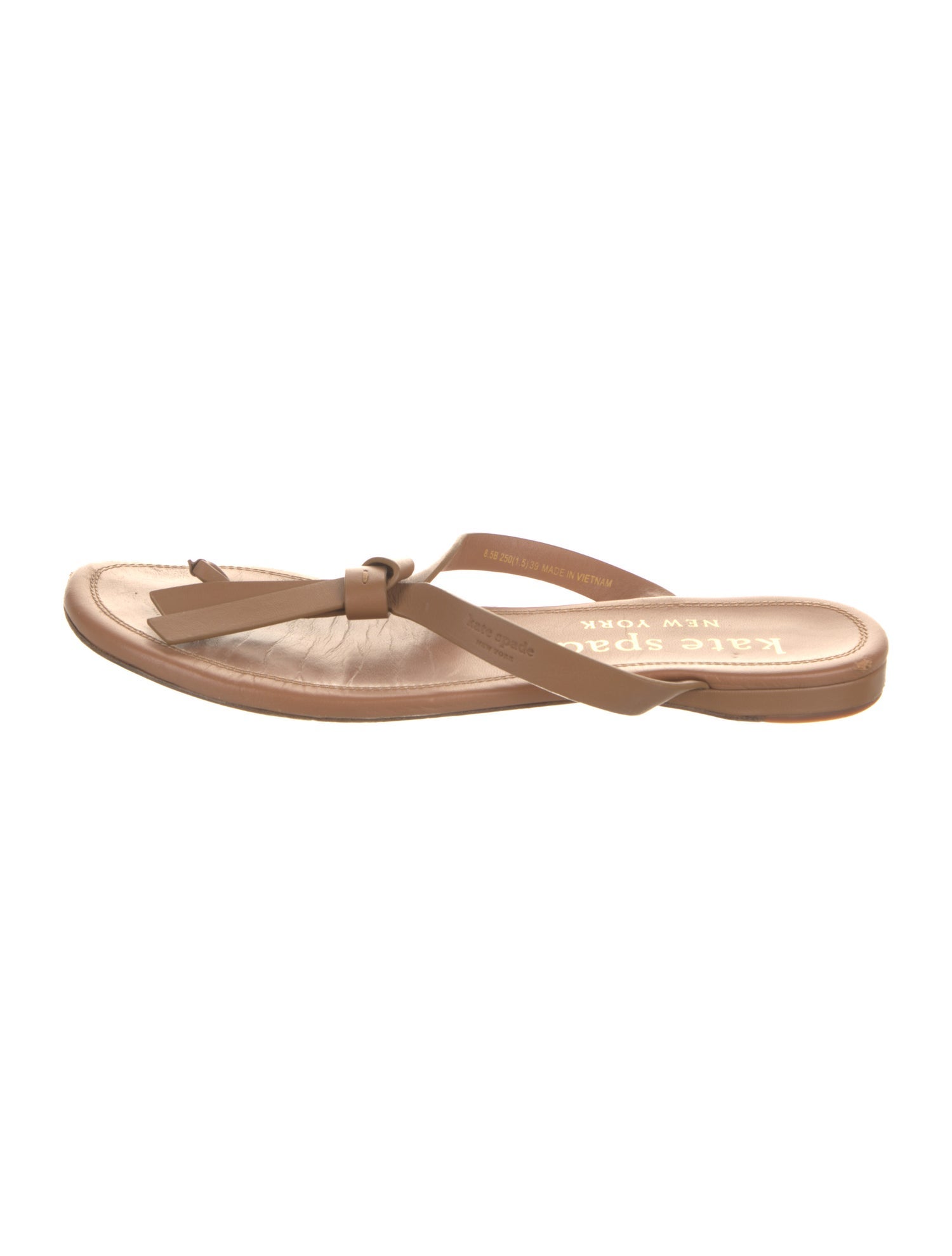 Kate Spade New York Leather Flip Flops