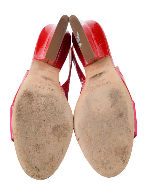 Kate Spade New York Patent Leather Slingback Pumps