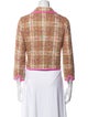 Kate Spade New York Plaid Print Evening Jacket
